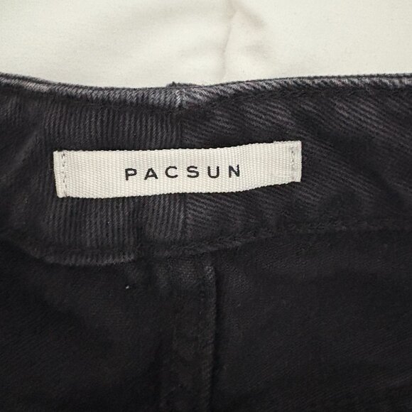 3 Jean Shorts Black Mudd Pacsun American Eagle Bundle Tomgirl Mom Short - Picture 7 of 14